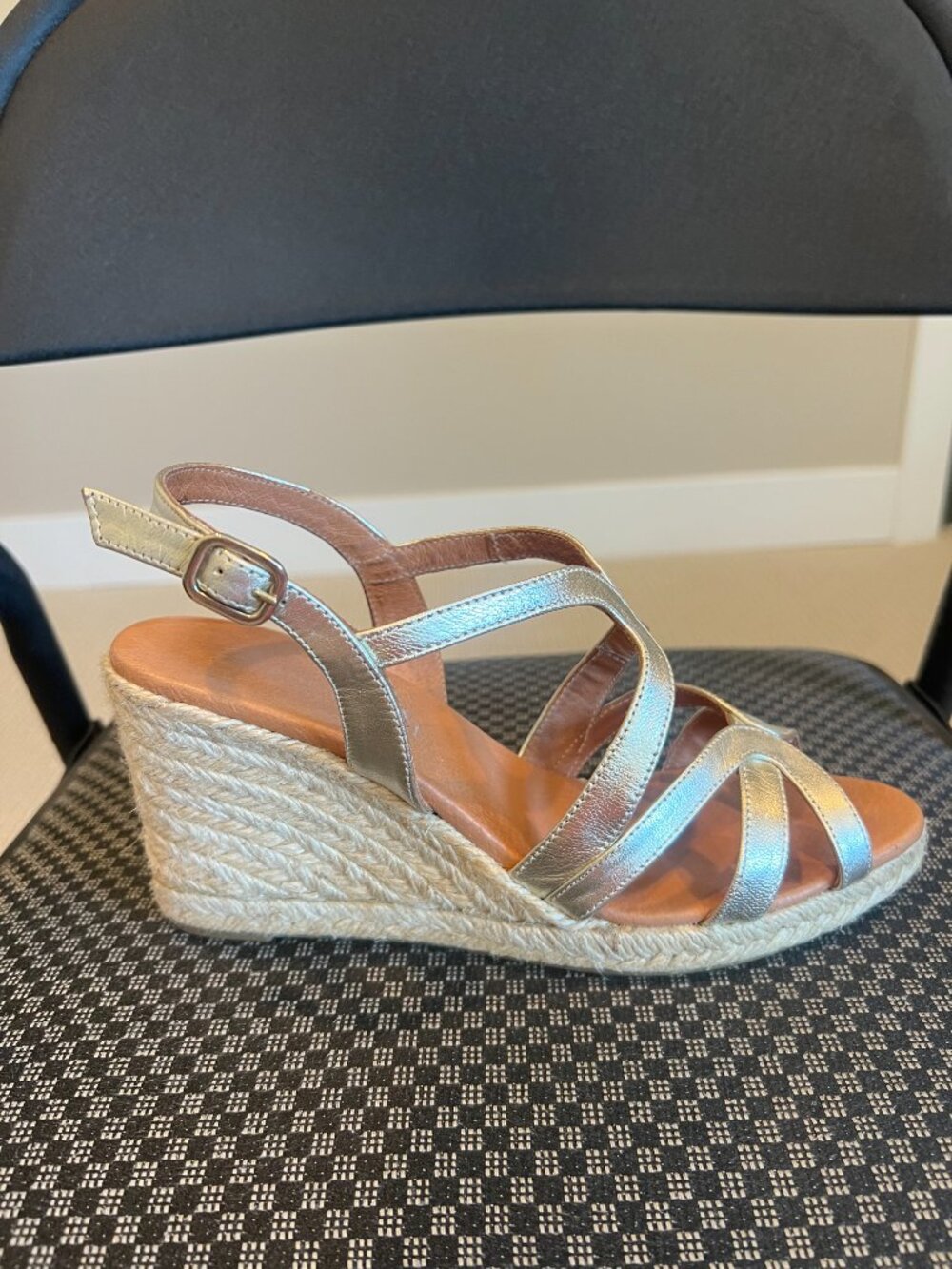 Eric Michael Wedge Sandal